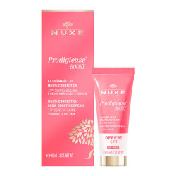 Nuxe Prodigieuse Boost La crème éclat 40ml + Le baume-huile récupérateur nuit 15ml