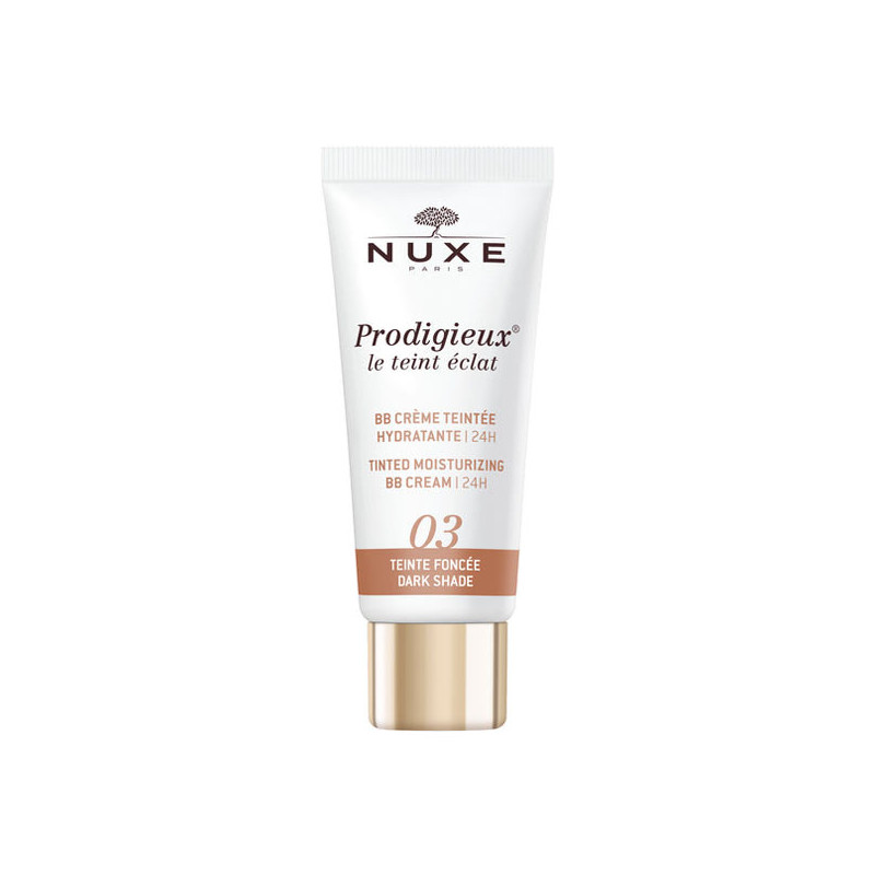 Nuxe Prodigieux BB crème teintée hydratante 24H 03 foncée 30ml