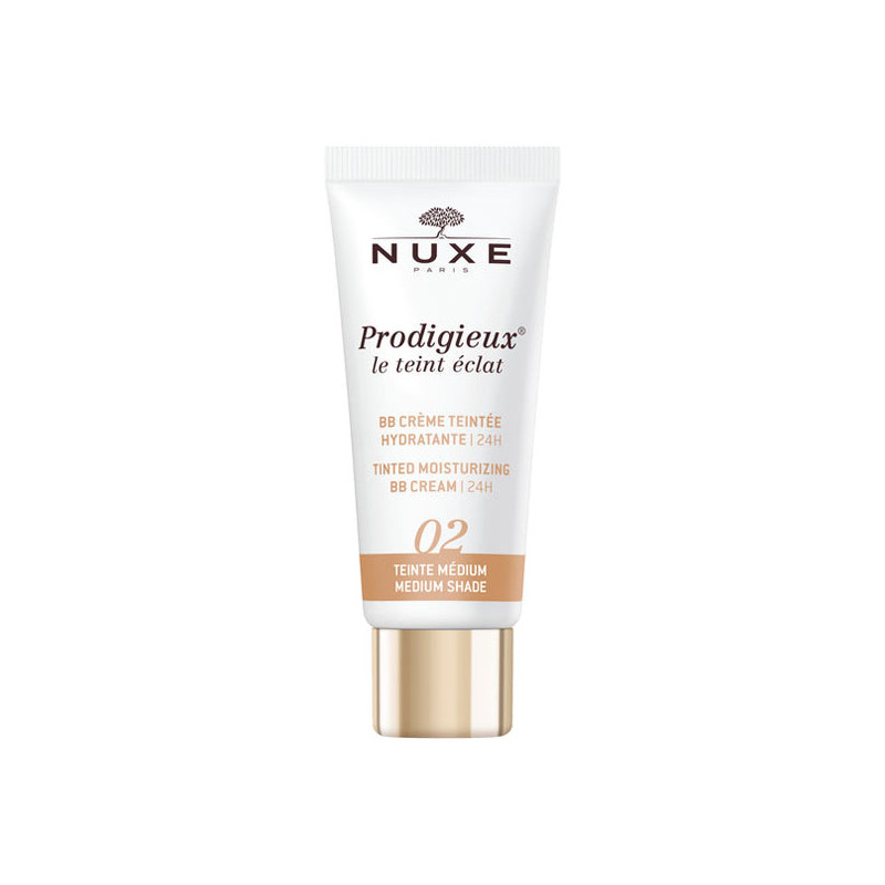 Nuxe Prodigieux BB crème teintée hydratante 24H 02 médium 30ml