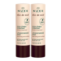 Nuxe Rêve de miel Stick lèvres hydratant lot de 2 x 4gr