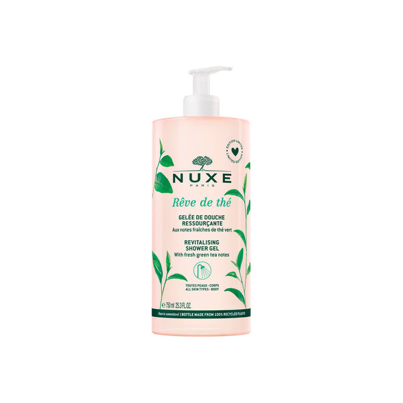 Nuxe Rêve de thé Gelée de douche ressourçante 750ml