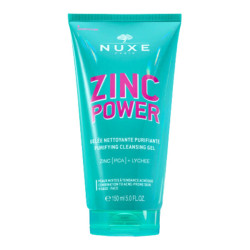 Nuxe Zinc Power Gelée nettoyante purifiante 150ml