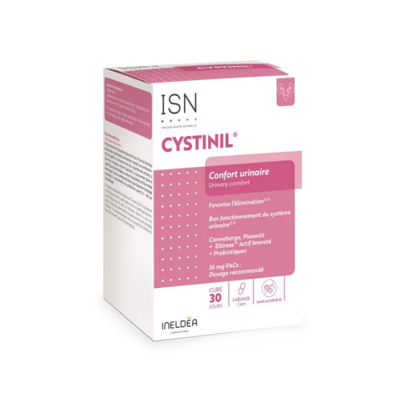 Ineldea Santé Naturelle Cystinil Confort urinaire 90 gélules