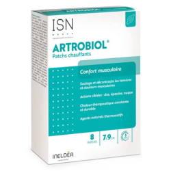 Ineldea Santé Naturelle Artrobiol Confort musculaire 8 patchs chauffants