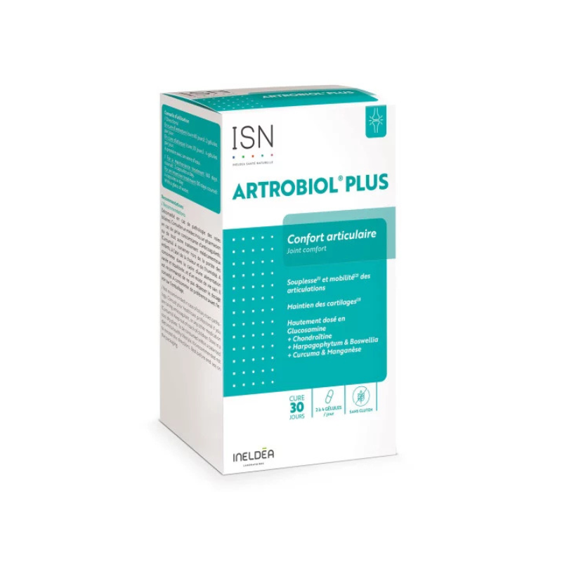 Ineldea Santé Naturelle Artrobiol Plus Confort articulaire 120 gélules