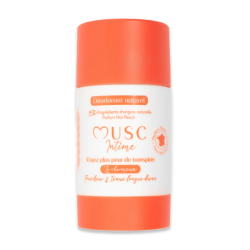 Musc Intime Déodorant Naturel Hot Peach 50g