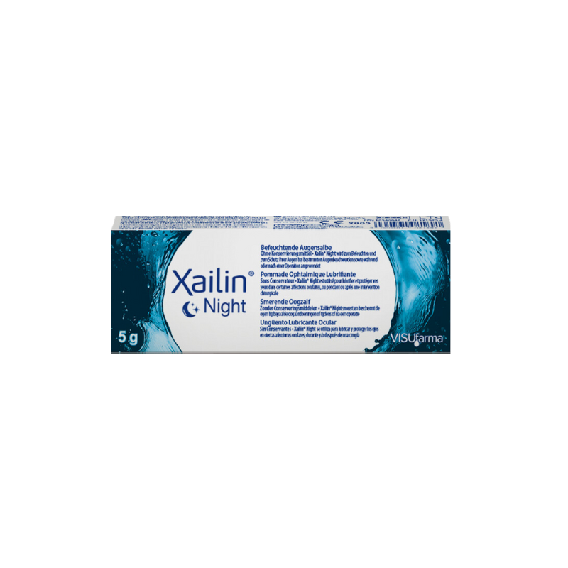 Xalin Night Pommade ophtalmique lubrifiante 5gr