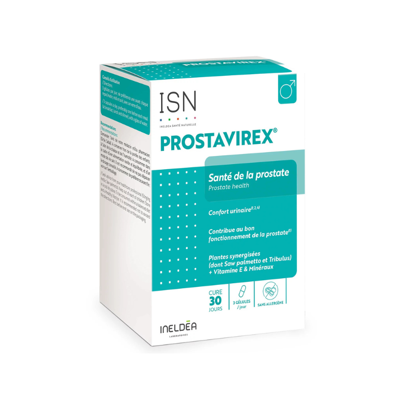 Ineldea Santé Naturelle Prostavirex Santé de la prostate 90 gélules