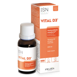 Ineldea Santé Naturelle Vital D3 Immunité & ossature 20ml