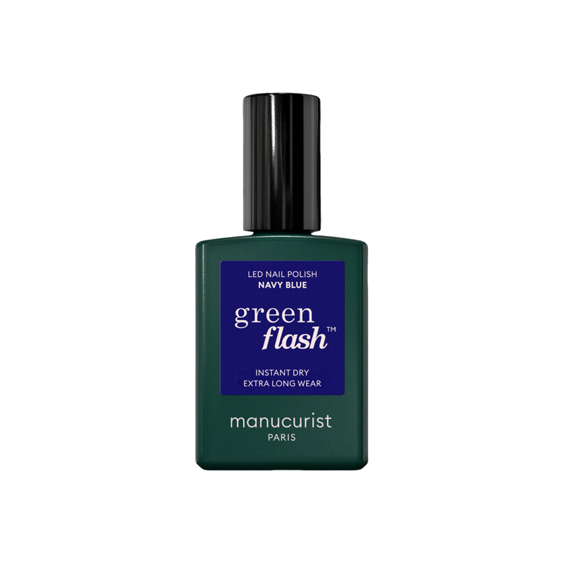 Manucurist Green Flash vernis à ongles bleu marine 15ml