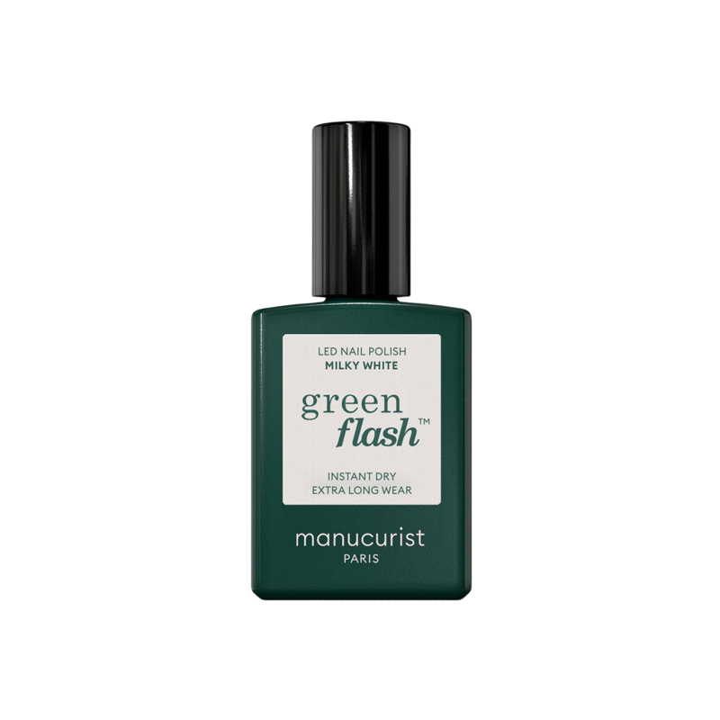 Manucurist Green Flash vernis à ongles Milky White 15ml