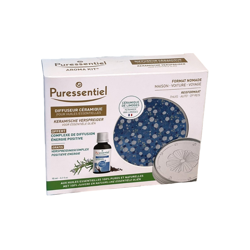 Puressentiel Coffret Diffuseur Céramique format nomade