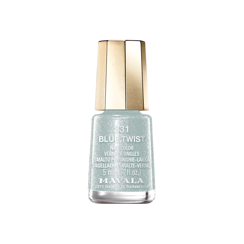 Mavala Mini Color vernis à ongles paillettes 331 Blue Twist 5ml