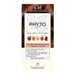 Phyto Kit Coloration Permanente 6.34 blond foncé cuivré