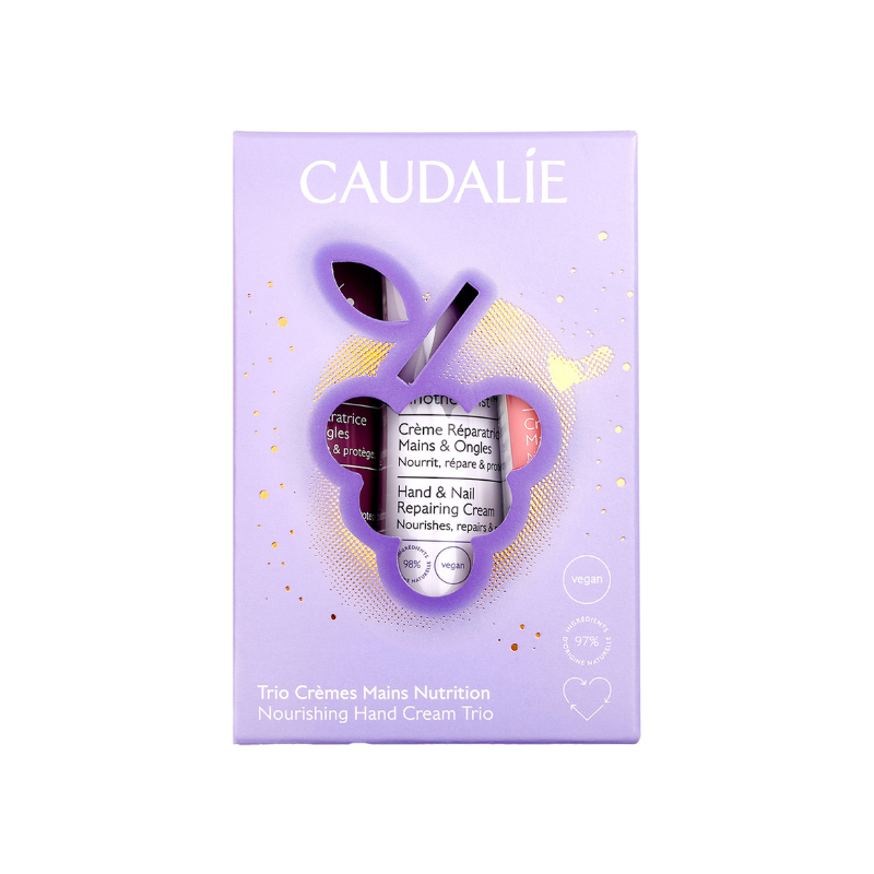 Caudalie Coffret Trio Crèmes mains nutrition