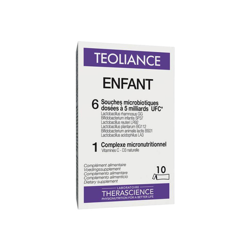 Therascience Teoliance Enfant 10 sticks