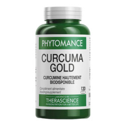 Therascience Phytomance Curcuma gold 120 gélules