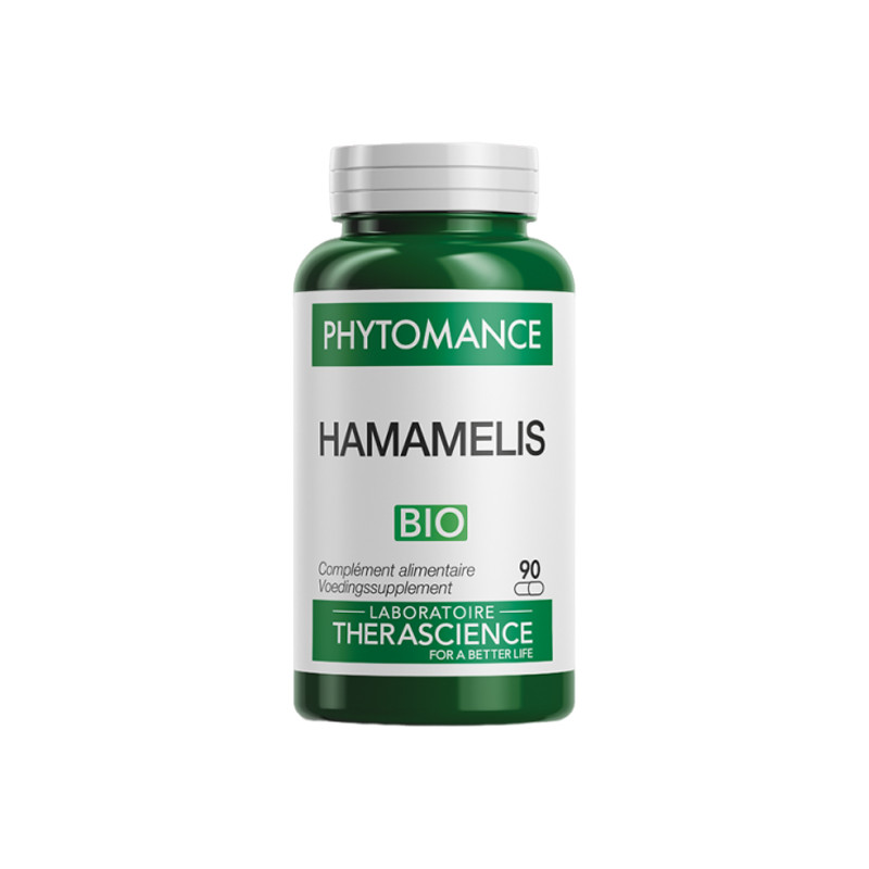 Therascience Phytomance Hamamélis bio 90 gélules