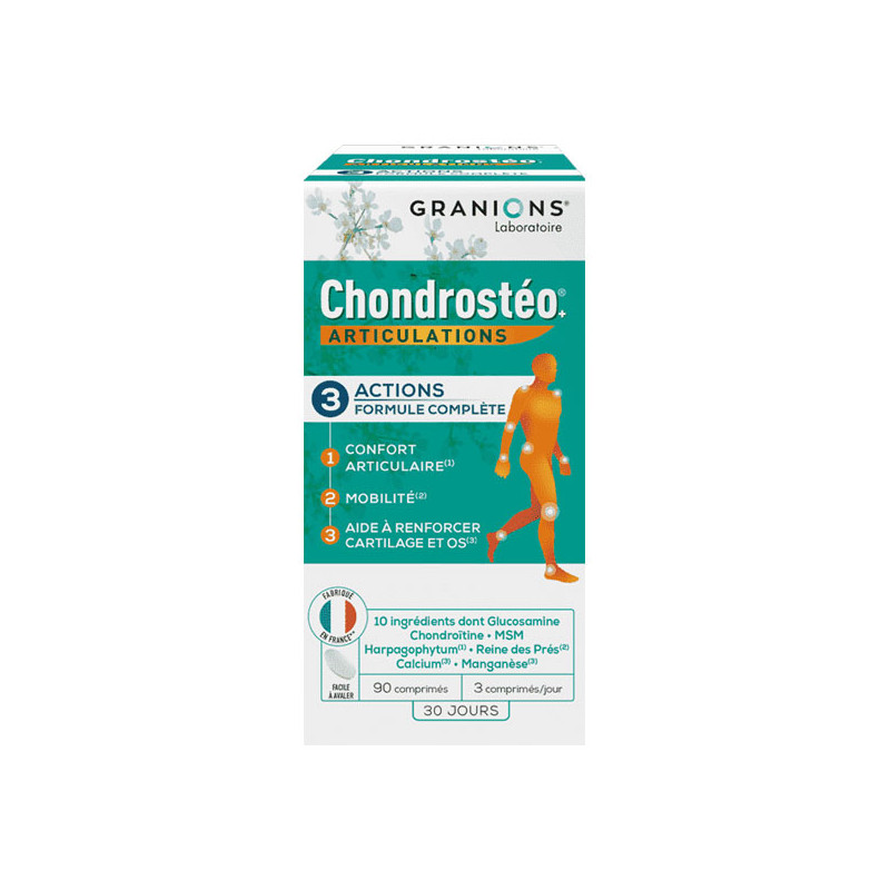 Granions Chondrostéo+ 90 comprimés