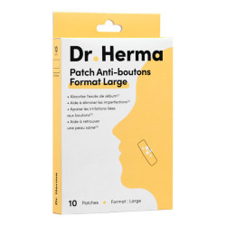 Dr. Herma Anti-bouton format large 10 patchs