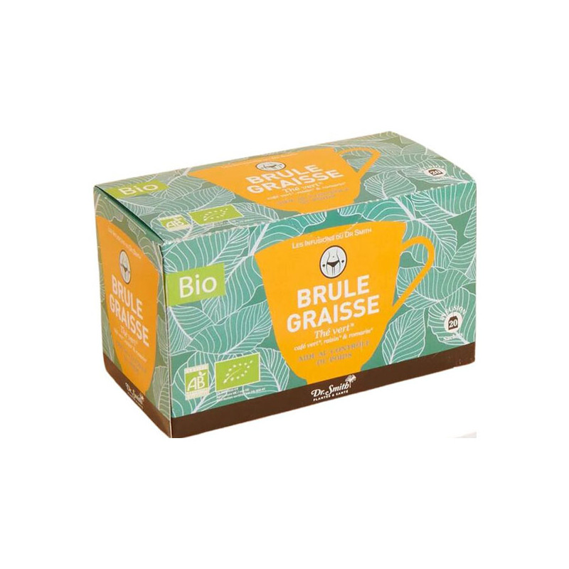 Dr. Smith Brule graisse Tisane bio 20 sachets