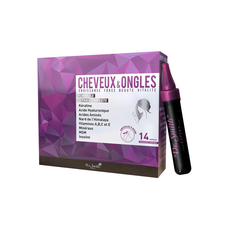 Dr. Smith Expert Cheveux & Ongles 14 ampoules