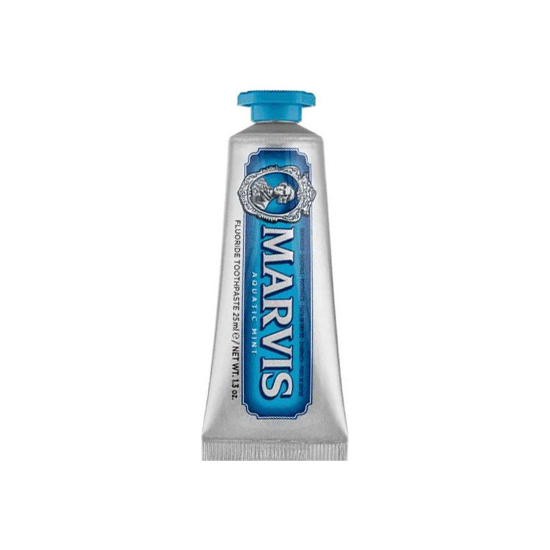 Marvis Dentifrice menthe aquatique format voyage 25ml