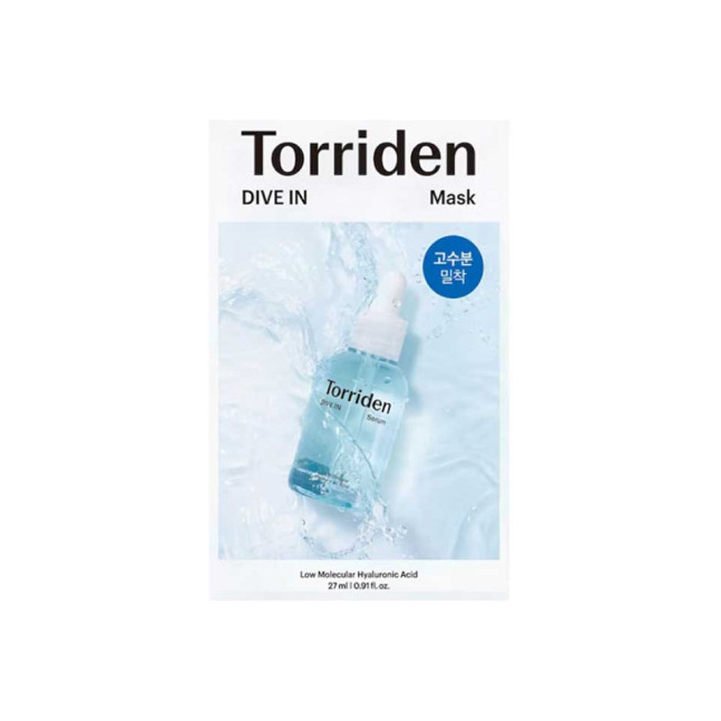 Torriden Dive in Masque hydratant intense acide hyaluronique 27ml