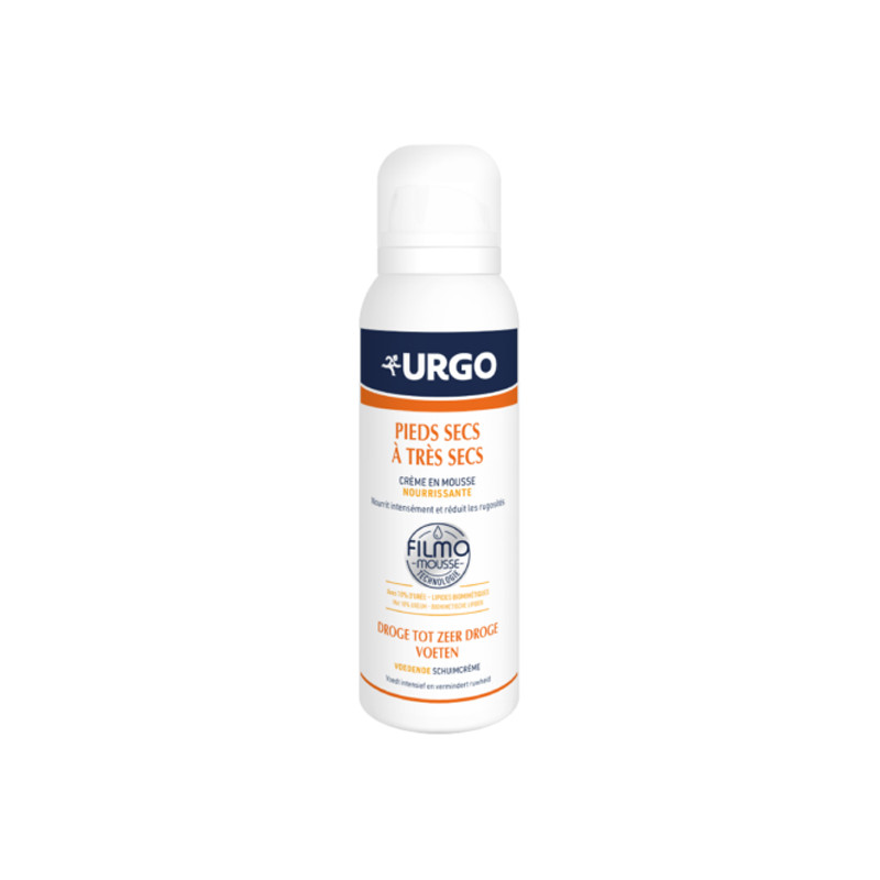 Urgo Filmomousse Crème en mousse pieds secs à très secs 125ml