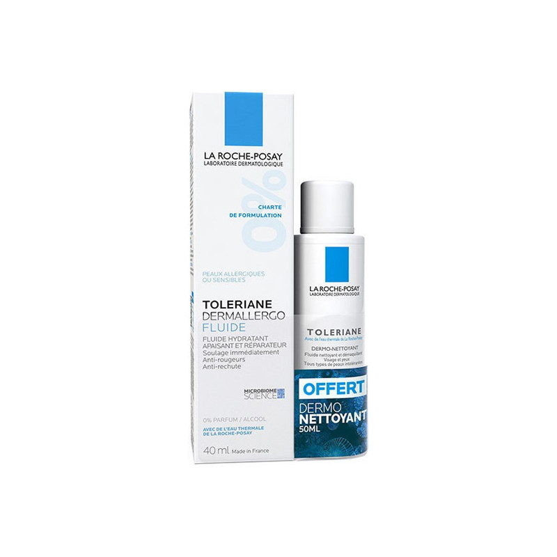 La Roche-Posay Toleriane Dermallergo fluide 40ml + Dermo-nettoyant 50ml