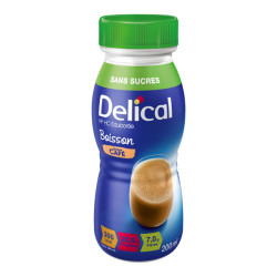 Delical Boisson HP HC sans sucres saveur café 200ml