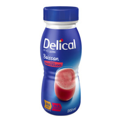 Delical Boisson HP HC Lactée saveur fruits rouges 200ml