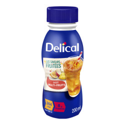 Delical Boisson Les Saveurs Fruitées goût multi-fruits 200ml