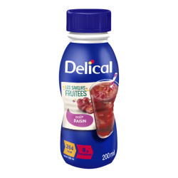 Delical Boisson Les Saveurs Fruitées goût raisin 200ml