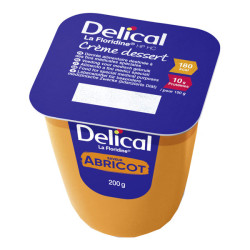 Delical La Floridine Crème dessert saveur abricot 200gr