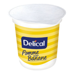 Delical Nutra’Pote Dessert aux fruits saveur pomme-banane 200ml