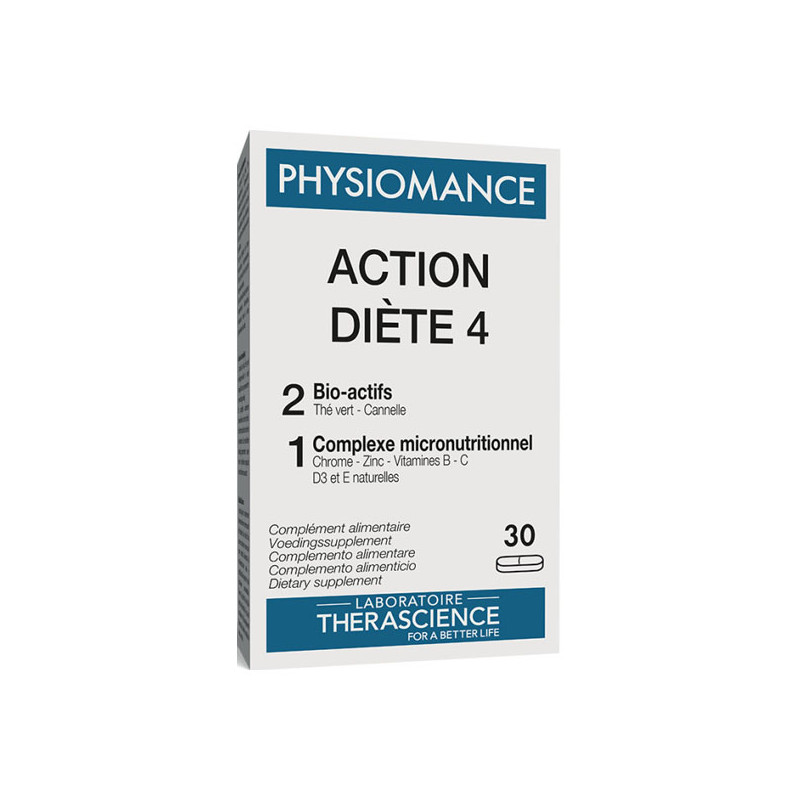 Physiomance Action Diète 4 - 30 comprimés