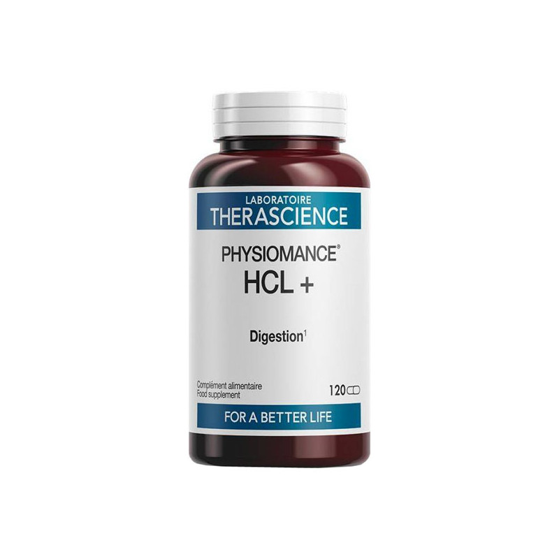 Physiomance HCL+ Digestion 120 gélules