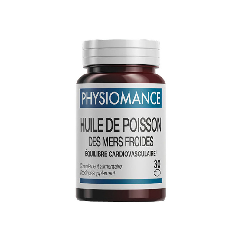 Physiomance Huile de poisson des mers froides 30 capsules