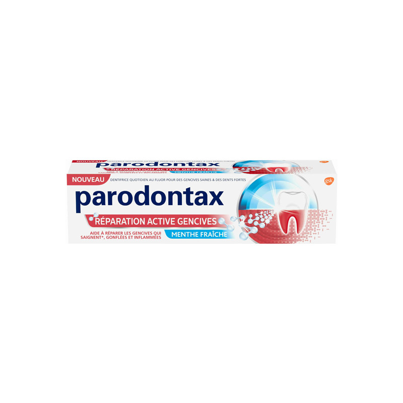 Parodontax Réparation active gencives menthe fraîche 75ml