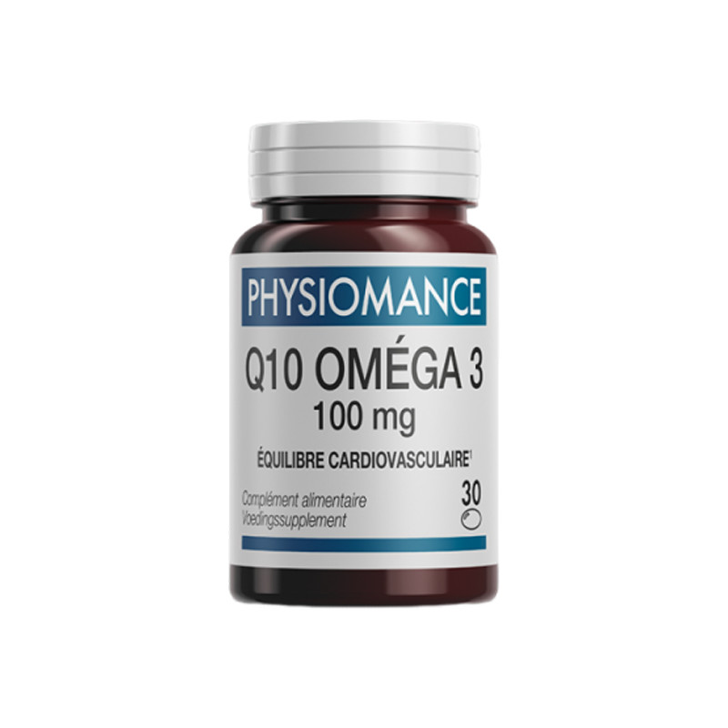 Therascience Physiomance Q10 Oméga 3 100 mg 30 capsules