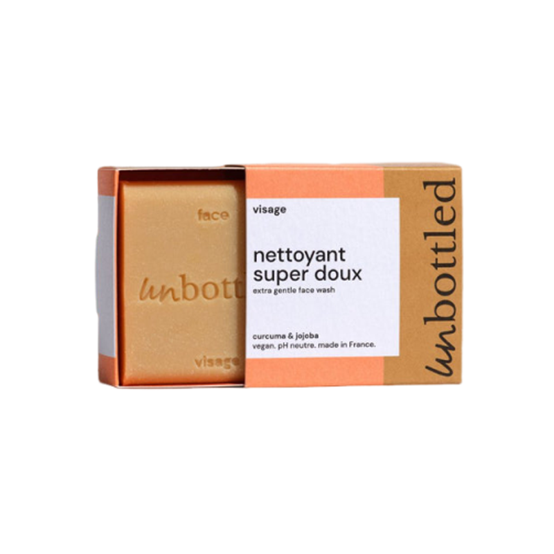 Unbottled Nettoyant visage super doux 90gr