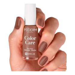 Poderm Color Care Tea Tree Vernis à ongles taupe 8ml