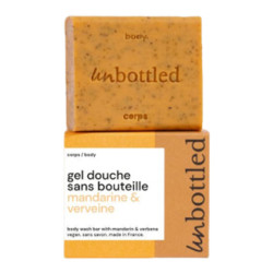 Unbottled Gel Douche sans bouteille Mandarine & Verveine 110gr