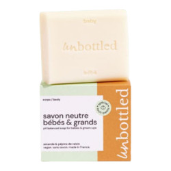 Unbottled Savon Neutre bébés & grands 110gr