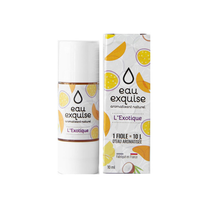 Valdispharm Eau Exquise Aromatisant Naturel L'Exotique bio 10ml