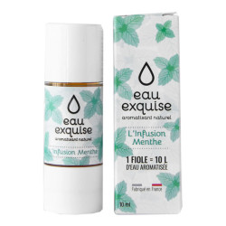 Valdispharm Eau Exquise Aromatisant Naturel Infusion Menthe bio 10ml