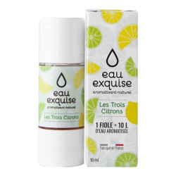 Valdispharm Eau Exquise Aromatisant Naturel Les 3 Citrons bio 10ml