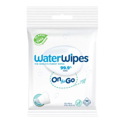 WaterWipes On the Go 10 lingettes