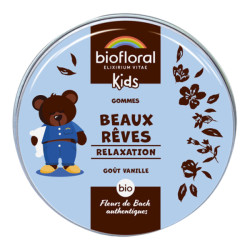 Biofloral Kids gommes Beaux Rêves relaxation bio 45gr